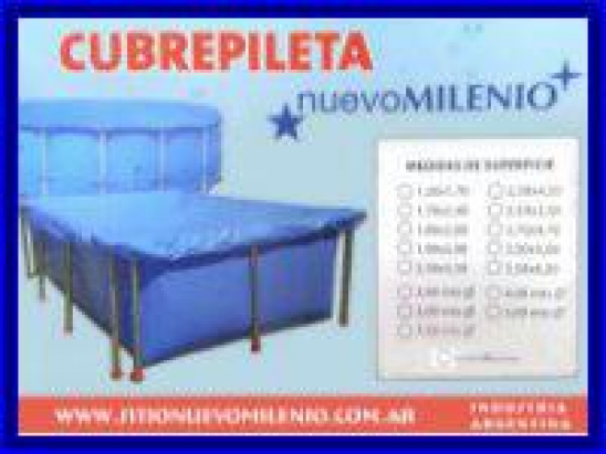 Cubre piletas Nº5: 2,30 x 2,30