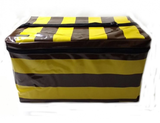 Caja de telgopor con funda de 52 x 30 x 26 cm
