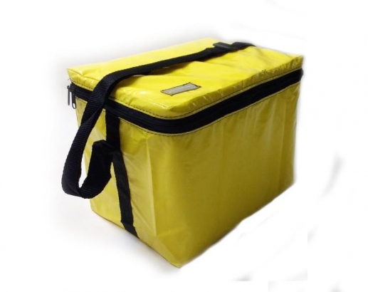 Caja de Telgopor con funda de 25,5 x 19 x 20 cm