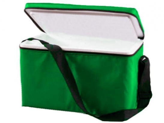 Caja de telgopor con funda de 52 x 30 x 26 cm