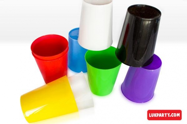 Vaso plástico 240 cc.