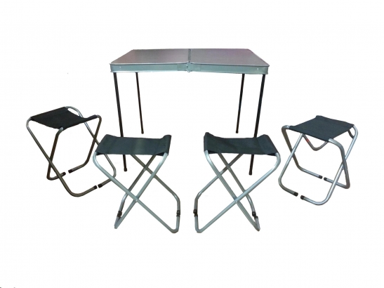 Mesa valija plegable
