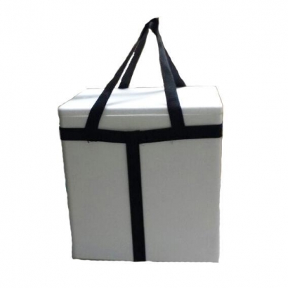 Caja de Telgopor con Manija de 35 X 26 X 35 cm