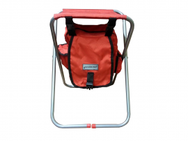 Banco con mochila