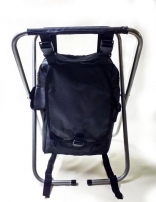 Banco con mochila