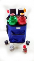 Matera premium para 2 termos y bolsillo grande