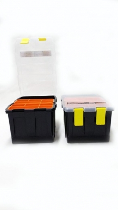 Organizador plástico para pesca 