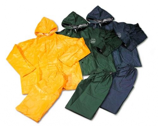 traje para lluvia